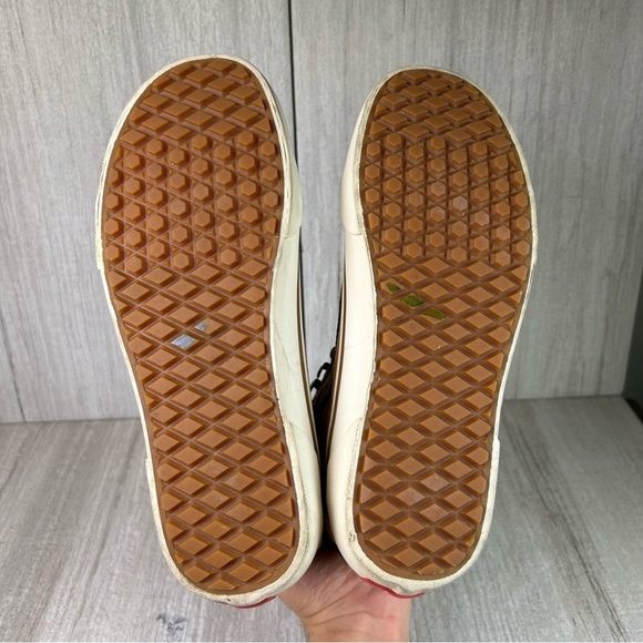 Vans SK8-Hi MTE Tan High-Top Sneaker Brown Suede Plaid Boot Women’s Size 8.5 - Picture 7 of 10